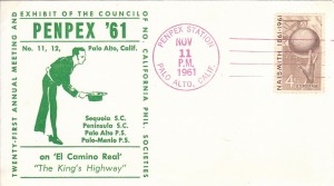 1961 PENPEX Cachet
