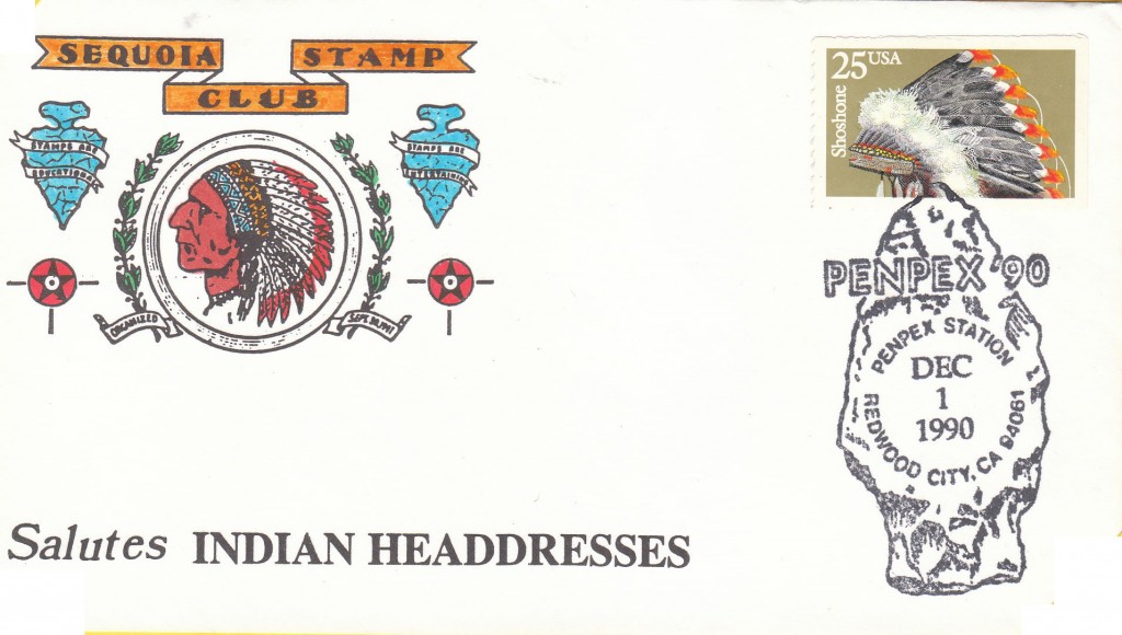 1990 PENPEX Cachet